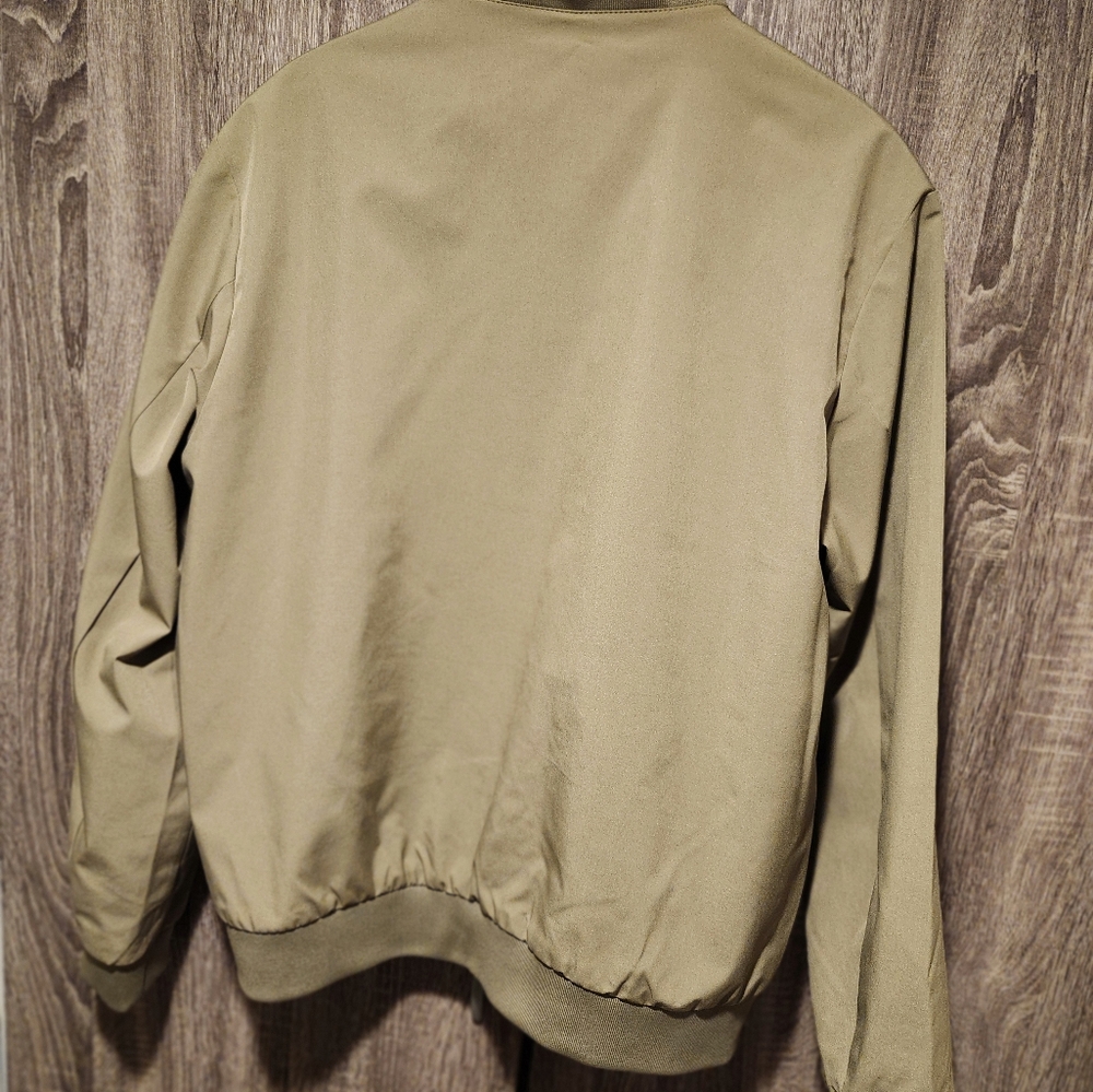 Jack & Jones Olive Bomber Jacket - Picture 4 of 8